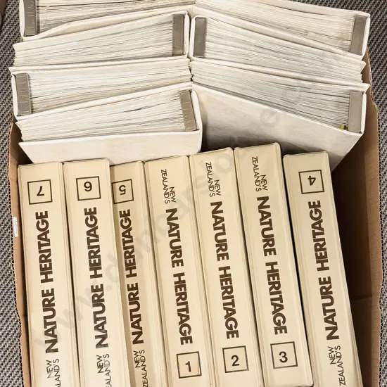 Qty of NZ Nature Heritage Magazine Folios