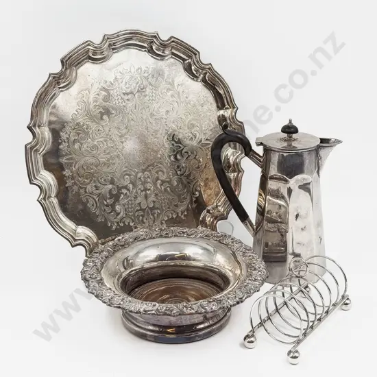 Plated Wine Coaster & Assorted S/P