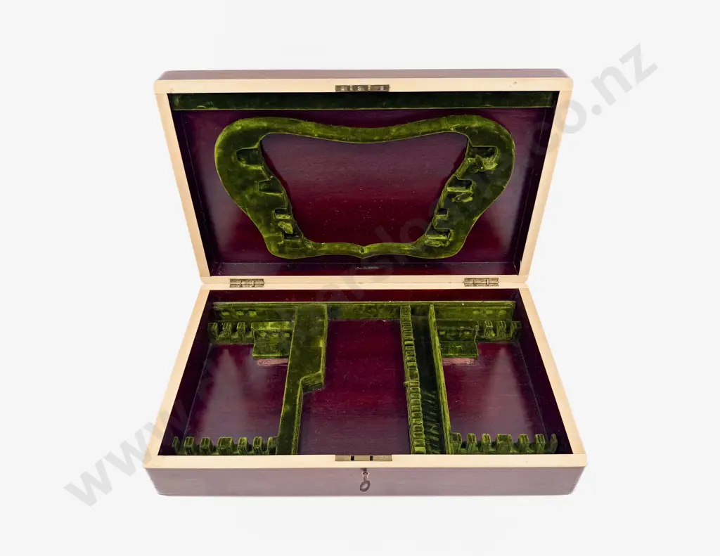 Mahogany Cutlery Box Image 1++