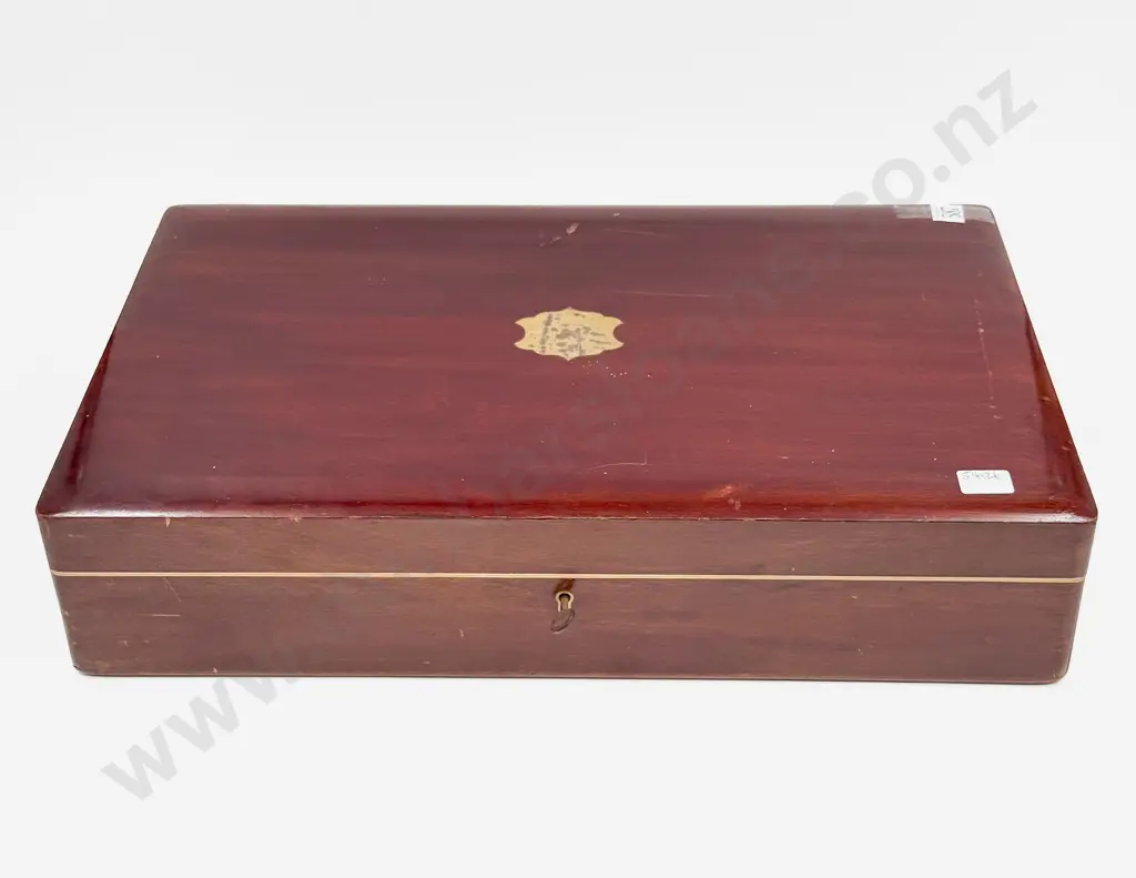 Mahogany Cutlery Box Image 1++