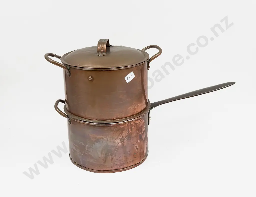 Copper Double Boiler Image 1++