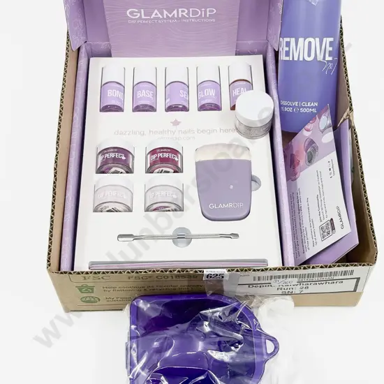 Glamdip Nail Polish Kit and Accessories