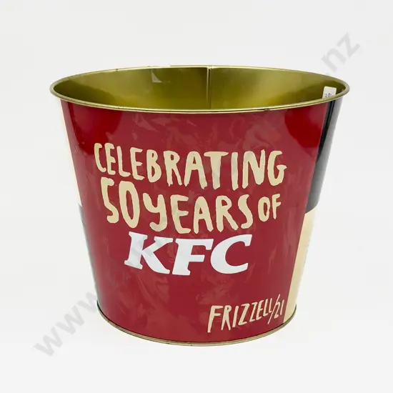 Dick Frizzell Designed KFC Anniversary Bucket