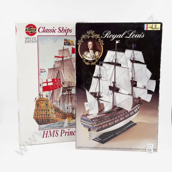 Two Kitset Sailing Ship Models