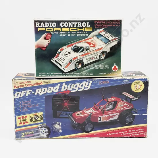 Two Boxed R.C. Cars
