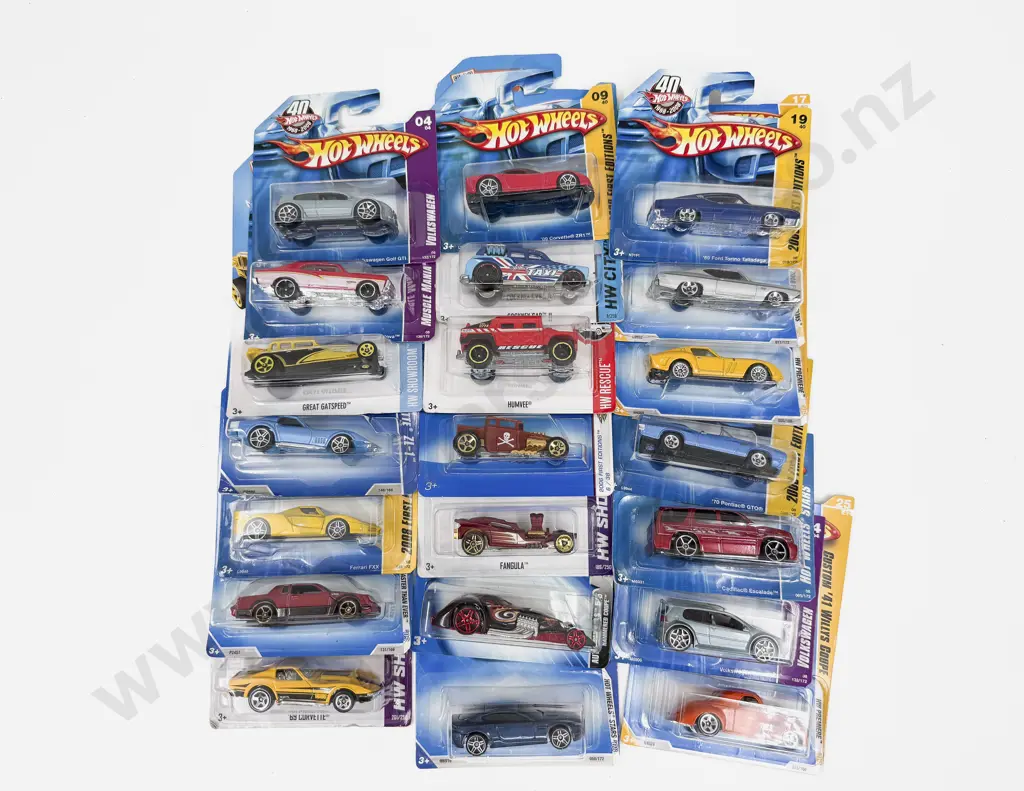 Twenty One Boxed Hotwheels Vehicles Image 1++