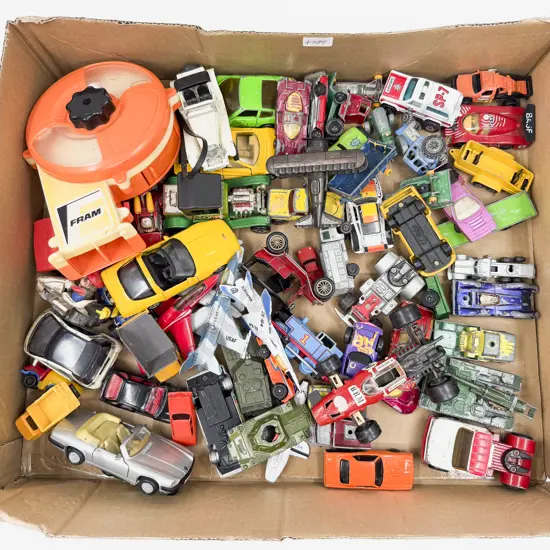 Box Qty of Assorted Model Vehicles