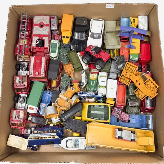Box Qty of Assorted Model Vehicles