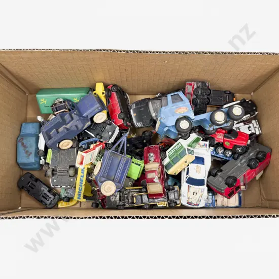 Box Qty of Assorted Model Vehicles