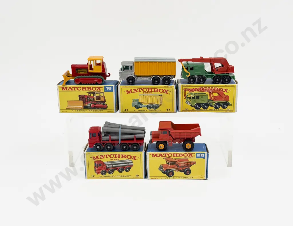Five Vintage Boxed Matchbox Models Image 1++