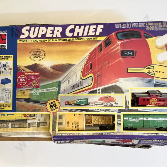 Life-Like Trains "Super Chief" Track & Train Set