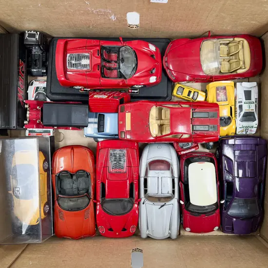 Box Qty of Assorted Model Vehicles