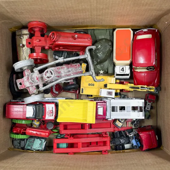 Box Qty of Assorted Model Vehicles