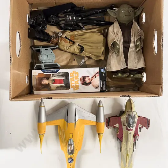 Qty of Assorted Star Wars Toys