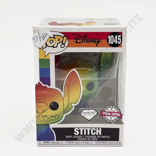 Boxed Special Edition Diamond Collection Disney POP STITCH Figure