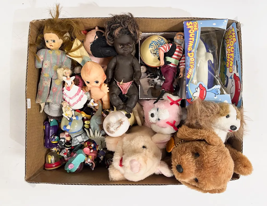 Qty of Assorted Dolls Toys & Soft Toys Image 1++