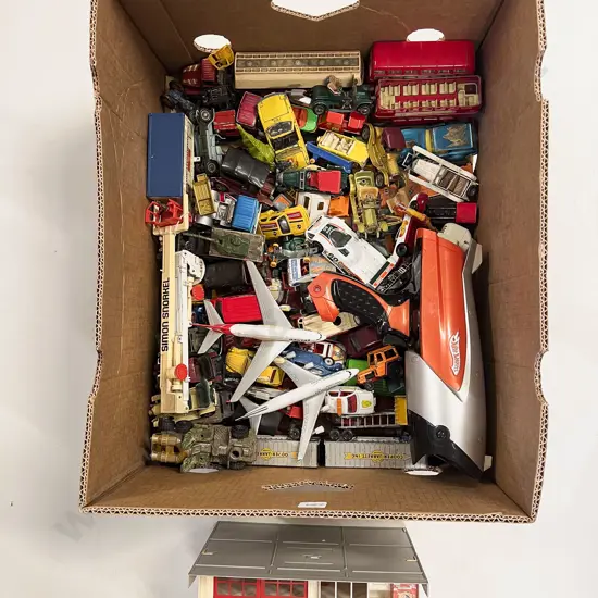 Box Qty of Assorted Model Vehicles