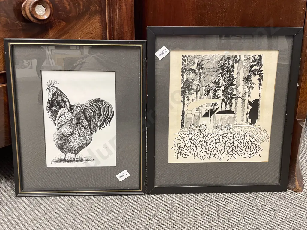 Chicken Print together with Another Print Image 1++