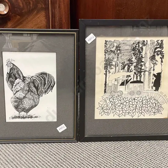 Chicken Print together with Another Print