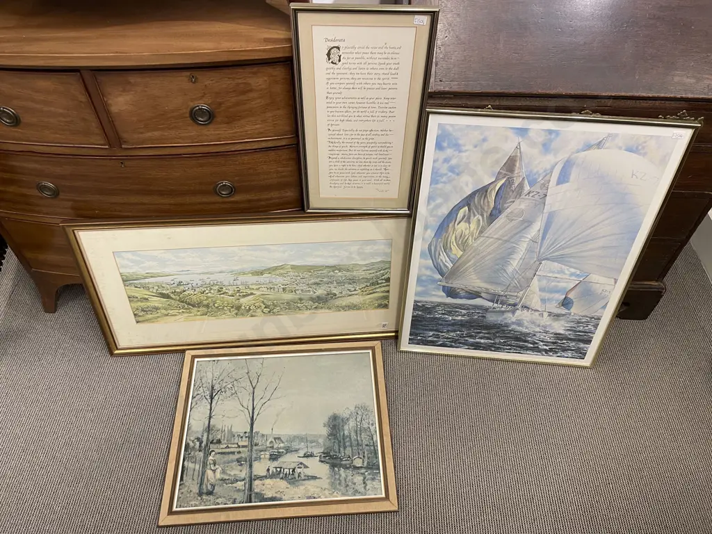 Paul Corey - "Kiwi Magic" - Ltd Edition Signed Print with Four Other Framed & Unframed Works Image 1++