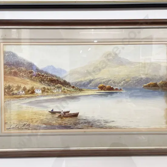 Leslie Mils - "Hawkes Bay" - Watercolour