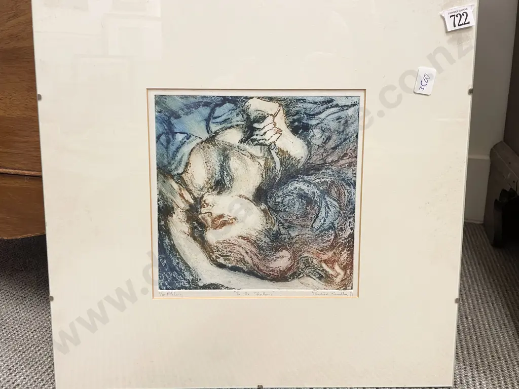 Pauline Bradley - "In the Shallows" - Ltd Edition Etching Image 1++