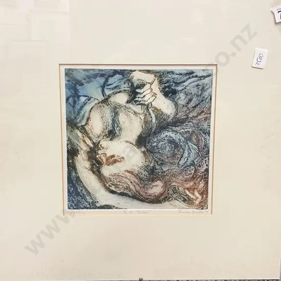 Pauline Bradley - "In the Shallows" - Ltd Edition Etching