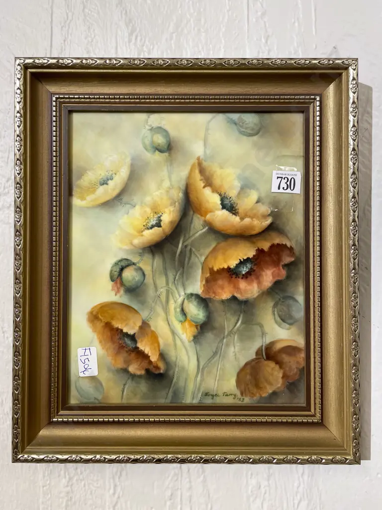 Joyce Tarry Framed Tile Work Image 1++