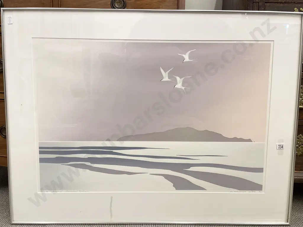 Malcolm Warr - "Kapiti Summer Estuary" - Ltd Edition Print Image 1++