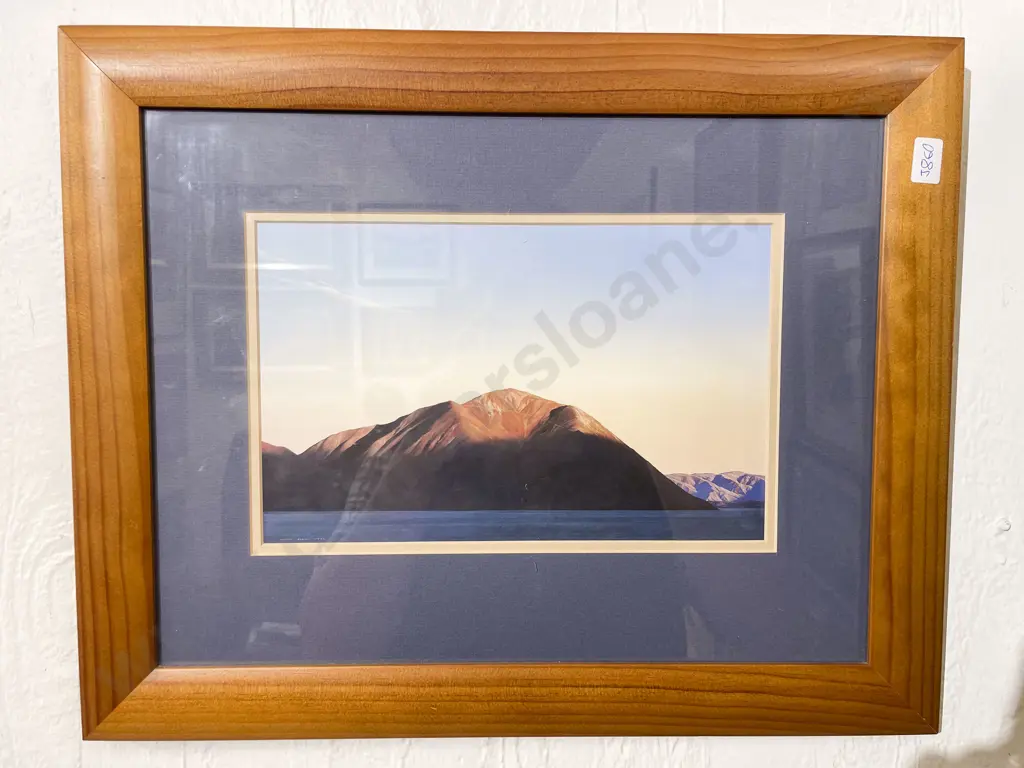 Pete Nikolaison - "Tararuas from Burnetts Road" - Panoramic Photograph together with Print Image 1++