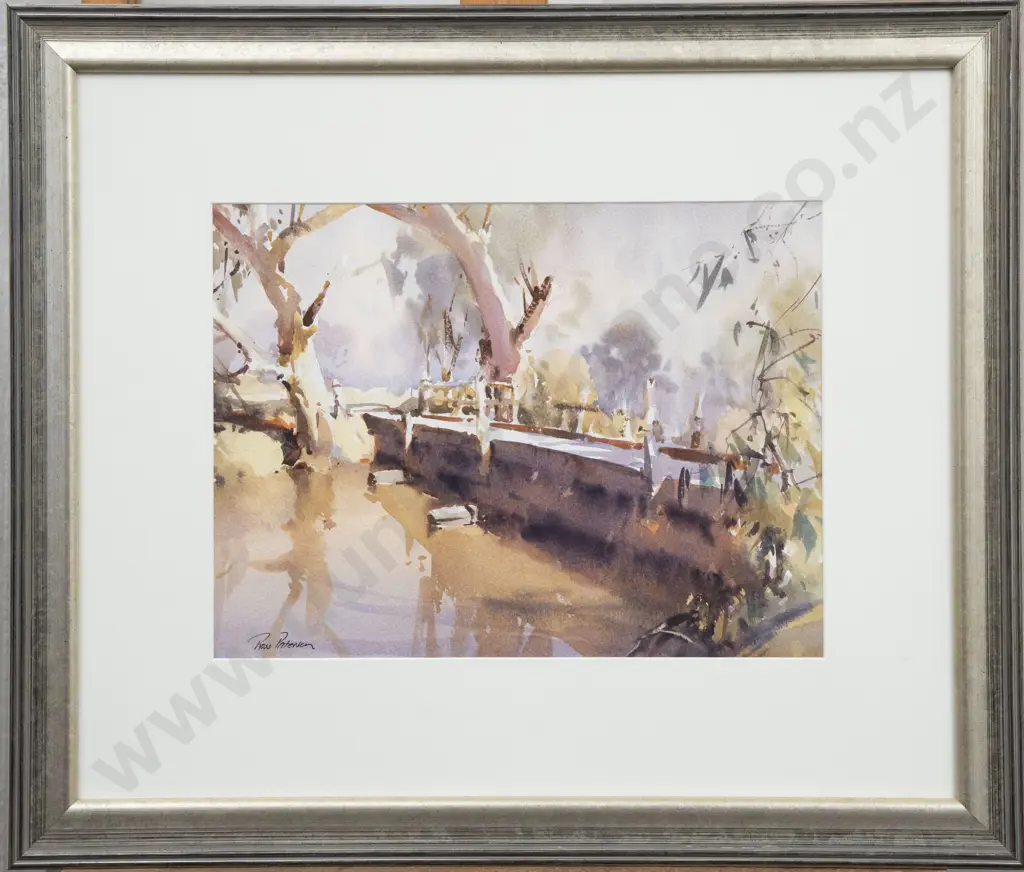 Ross Paterson - Bridge Study - Watercolour Image 1++