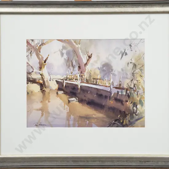Ross Paterson - Bridge Study - Watercolour