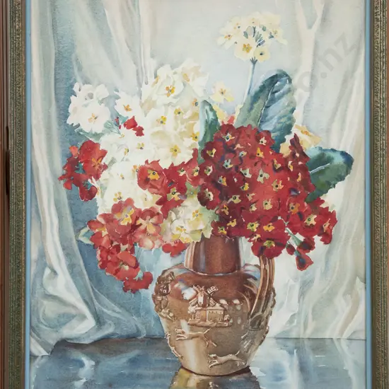 Kathleen Salmond - Floral Still Life - Watercolour