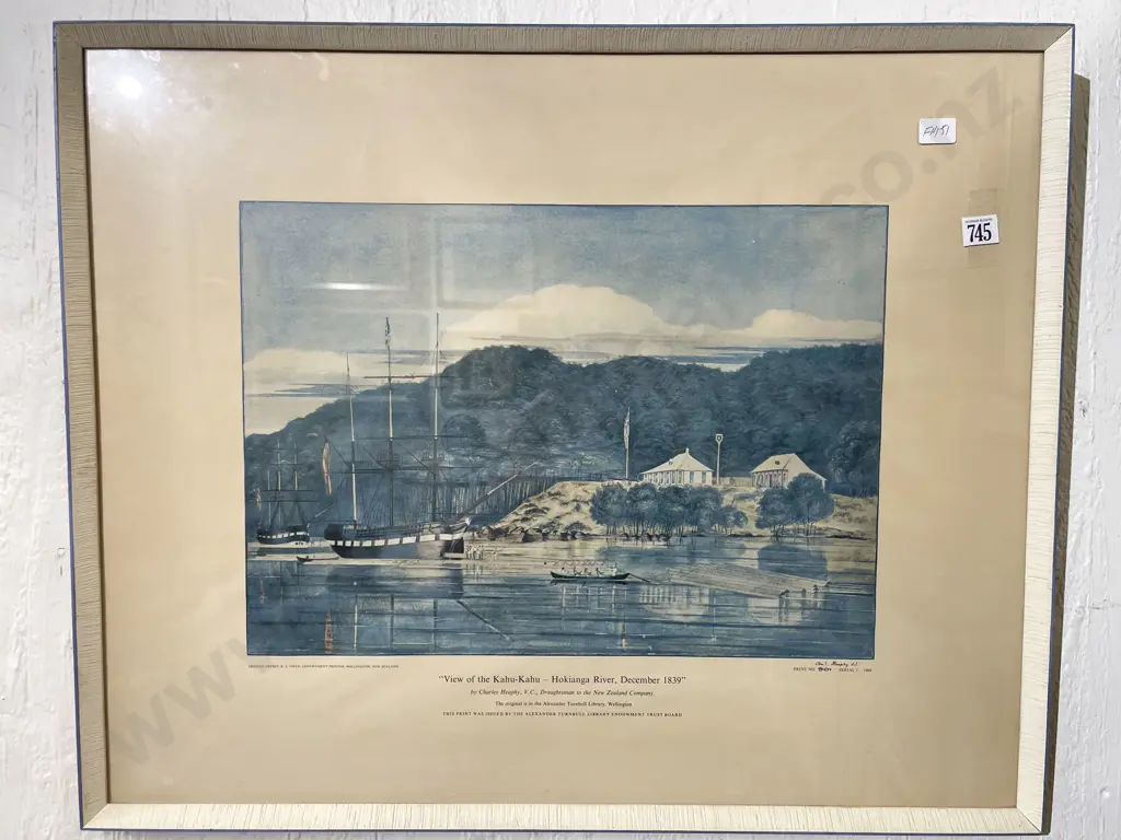 Framed Turnbull Library Print Image 1++