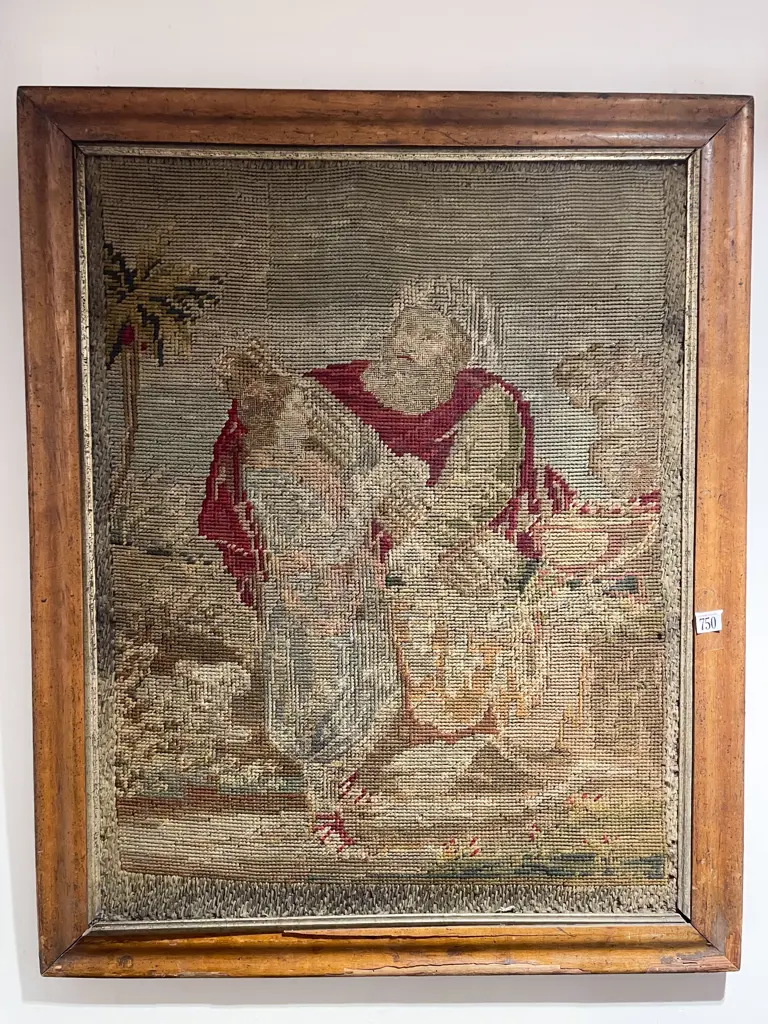 C19th Victorian Tapestry Image 1++