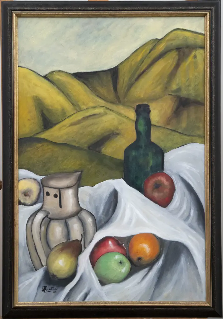 D. Warstone - Still Life - Oil on Canvas Image 1++
