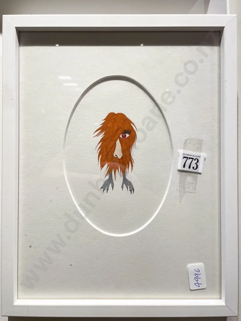 Rebecca White - "I Live in Your Hairbrush" - Mixed Media Image 1++