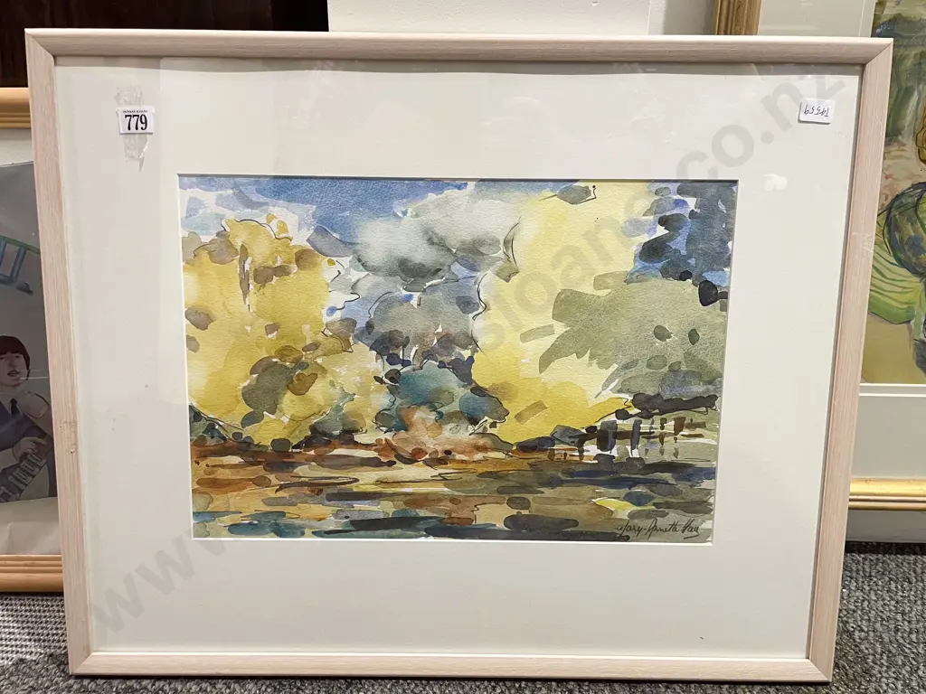 Mary-Annette Hay - "Autumn in Hawkes Bay" - Watercolour Image 1++