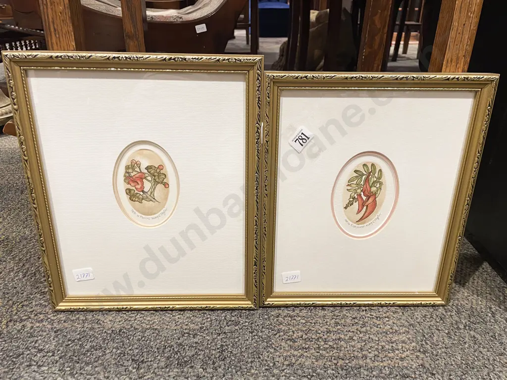 Mary E. Taylor - Two Floral Still Life Ltd Edition Prints Image 1++