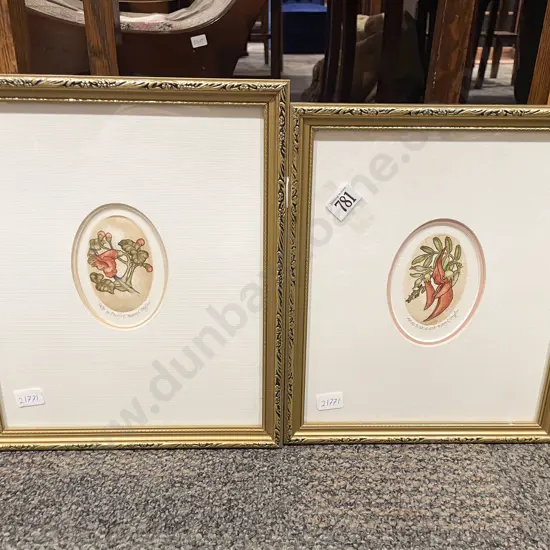 Mary E. Taylor - Two Floral Still Life Ltd Edition Prints