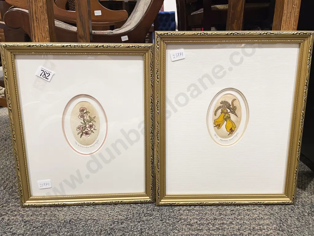 Mary E. Taylor - Two Floral Still Life Ltd Edition Prints Image 1++