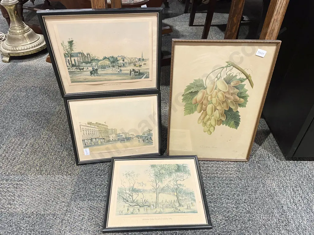 Four Assorted Framed Prints Image 1++