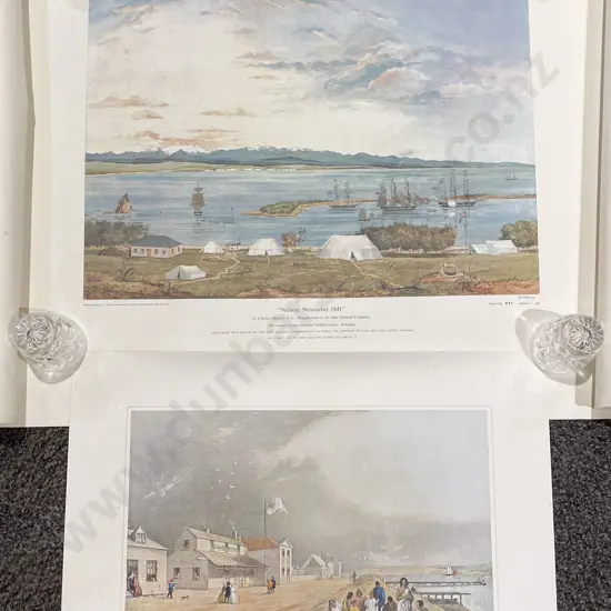 Quantity of Assorted Loose NZ Historical Prints with Various Postal Tubes