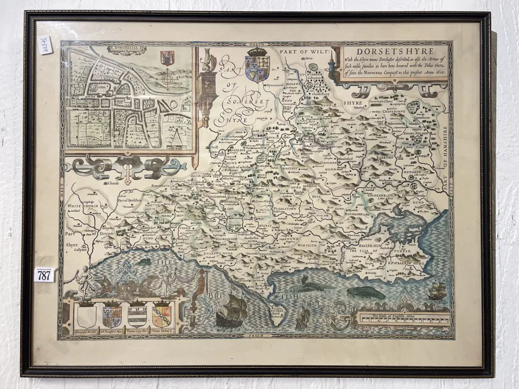 Reproduction Pictorial Map - "Dorchester" Image 1++