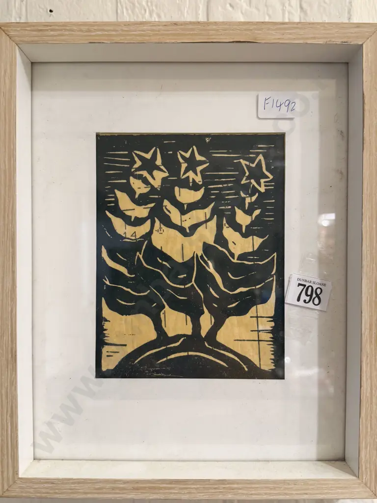 Unknown Artist - Linocut Image 1++