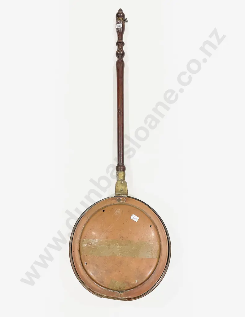 Vict Copper Warming Pan Image 1++