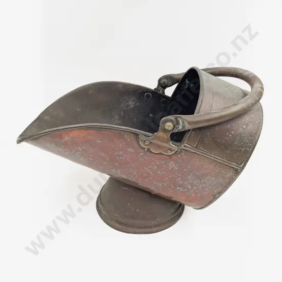 Vict Copper Coal Skuttle