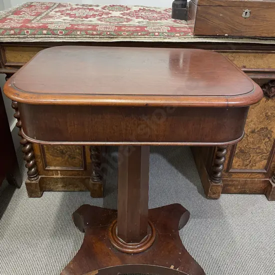 WM IV Mahogany Work Table