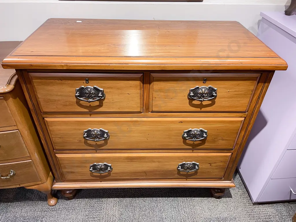 Kauri Four Drawer Chest Image 1++