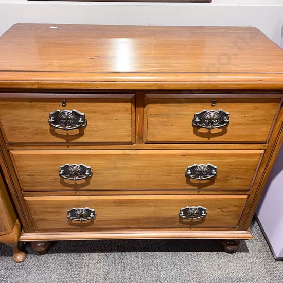 Kauri Four Drawer Chest